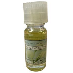 Bath & Body Works Sea Island Cotton Home Fragrance Oil .33 oz NEW